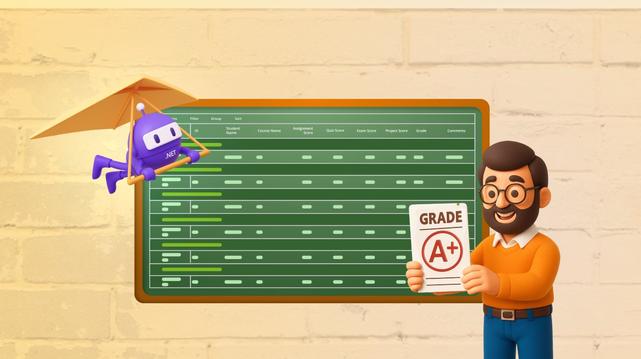 Build a Gradesheet App with .NET MAUI DataGrid Build a Gradesheet App with .NET MAUI DataGrid