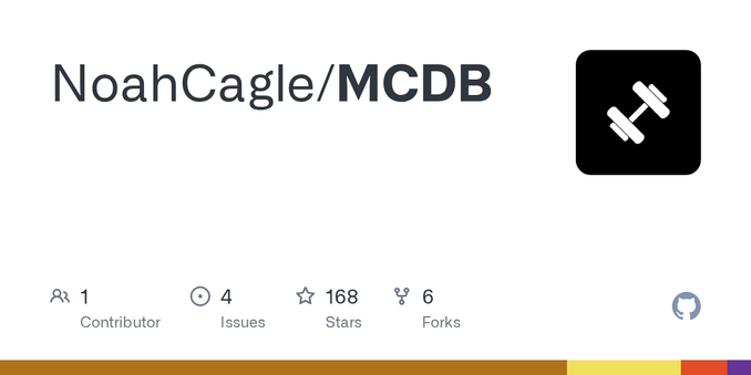 Contribute to NoahCagle/MCDB development by creating an account on GitHub.