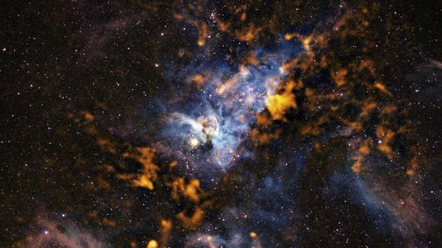 Clouds of cosmic dust and gas