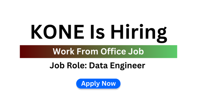 KONE Is Hiring