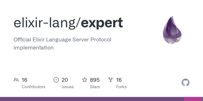 Official Elixir Language Server Protocol implementation - elixir-lang/expert
