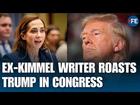 Former Jimmy Kimmel Writer Mocks Trump During Explosive Capitol Hearing | US News - Former Jimmy Kimmel Writer Mocks Trump During Explosive Capitol Hearing | US News