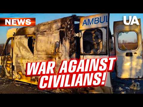 DIRECT HIT ON AMBULANCE: Russians kill medics in Kharkiv region! - DIRECT HIT ON AMBULANCE: Russians kill medics in Kharkiv region!