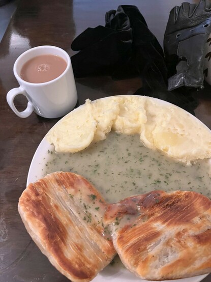 Plate of pie and mash And liquor