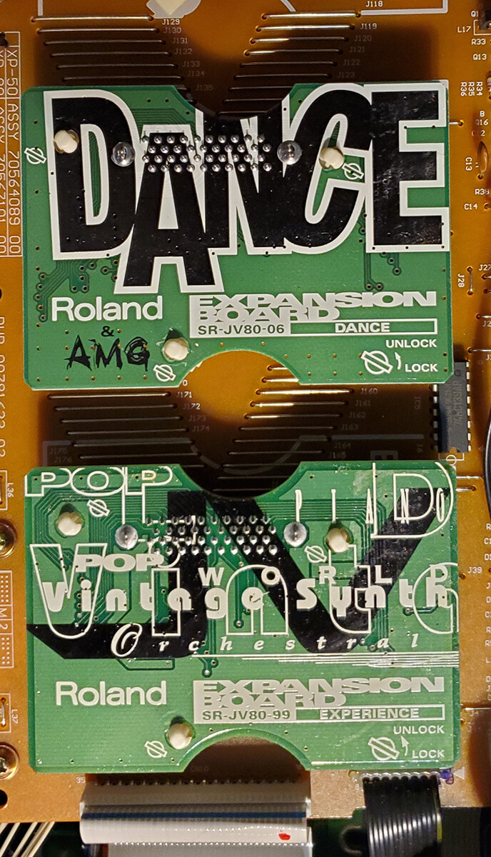 Roland/ローランド SR-JV80-06 DANCE 音源ボード エクスパンションボード 2206 - 楽器、器材