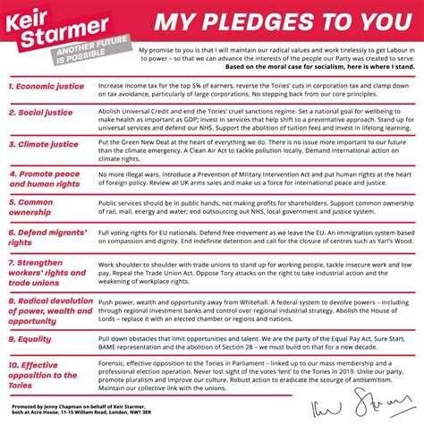 An image of starmers 10 pledges 