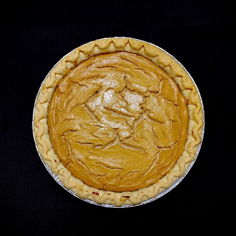 A pie is centered on a black background. ￼The pie has an orangey hue ￼and has a cracked surface that looks artful and rustic. The surface reflects light. 

I bought a pie crust instead of making my own bc I only get organic bread flour and didn’t want to waste it on a pie crust. 

I used half the recipe’s tofu and added one cup of pawpaw. Pawpaws are intensely flavored and sweet so I only had 2-3 Tb of maple syrup. I used one Tb of dark sesame oil and two TB veg oil and half the lemon juice, 45mL. 

I pressed the tofu bc the pawpaws are very juicy.

It was nice but I think I would not use the sesame oil again and only use a quarter of the lemon juice and add still more pawpaw. Even with half the lemon of the recipe, the lemon overpowered the pawpaw. 

The consistency was good and smooth. I don’t think it was supposed to have cracks in it, but I liked them and they added more surface area to brown. Also not too sweet so I would do this again since it’s high in protein and low in added sugar. 