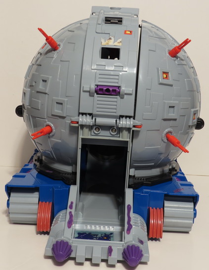 Gotta get the Front Laser Cannon, Front Hatch and try to find the large eye radar ball that goes on the top of the Technodrome.

But for what I paid for this after giving it a very thorough cleaning it's ready to find a display spot in this collection! 