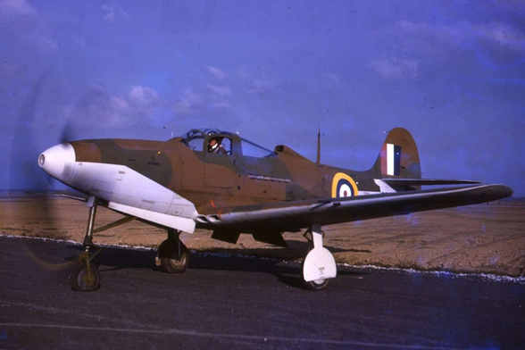 The Bell Airacobra fighters delivered to the Royal Air Force were essentially the same as P-39D aircraft, with the 37 mm cannon replaced by a 20 mm and the addition of armour plating, bulletproof glass and self sealing fuel tanks. This additional weight caused a reduction in speed of 30 mph, making it inferior to most existing RAF and Luftwaffe fighters.

As a result of the poor performance most of the ordered was passed on to Russia or used by USAAF as the P-400. Only 601 Squadron operated the type in the RAF. This squadron only flew one operational mission, against coastal barges along the French coast on 9 October 1941.
