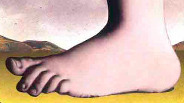 The giant foot from the animated opening of "Monty Python's Flying Circus"