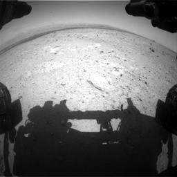 Image taken on Mars by rover Curiosity.