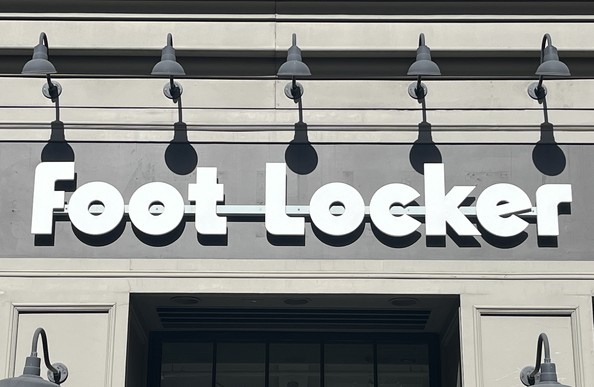 A Foot Locker sign 