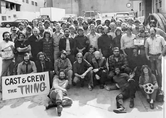 Cast and Crew photo for The Thing Movie, 1981