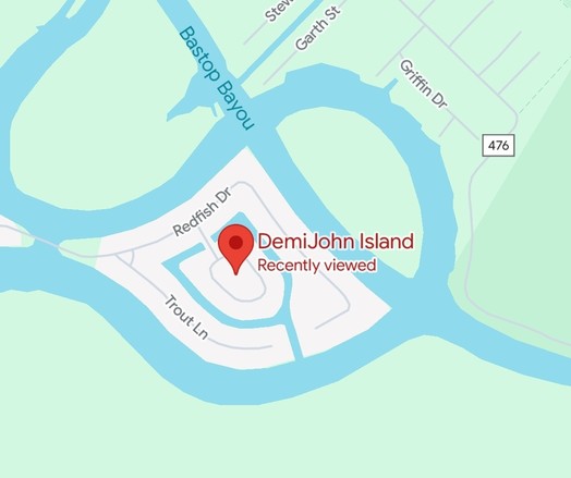 Screenshot of Demijohn Island map