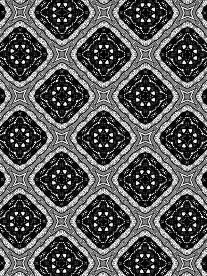 Monochromatic kaleidoscope mandala for KaleidoSaturday