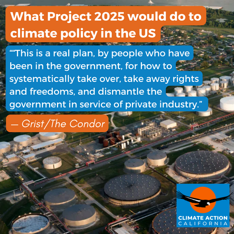 What Project 2025 would do to climate policy in the US
Dozens of people who worked in the Trump administration contributed to Project 2025. If Trump is reelected, the plan will likely play an influential role in how he governs.