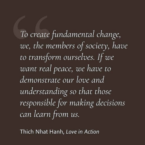 Thich Naht Hanh quote