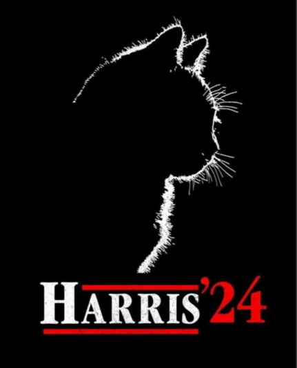 [Silhouette of a cat]
Harris '24 