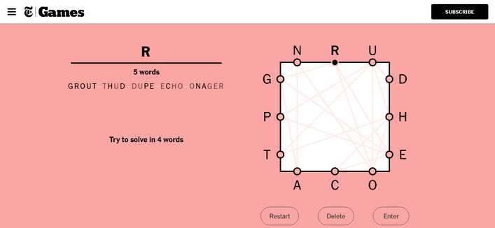 Letter Boxed Solved