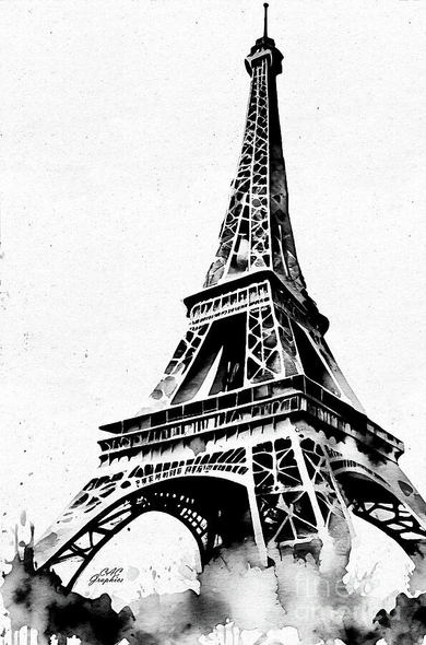 Eiffel Tower Painting