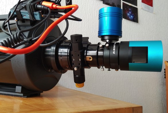 Backfocus setup