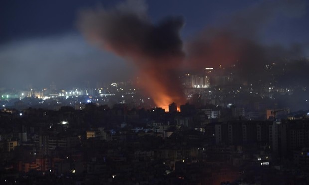 Ataque de Israel sobre Beirut (Líbano) (Anadolu via Getty Images)