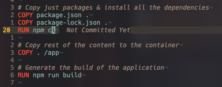 `npm ci` works but `npm build` does not. It has to be `npm run build`