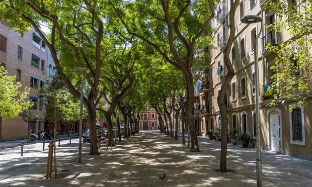 Una calle de Barcelona. (GETTY)