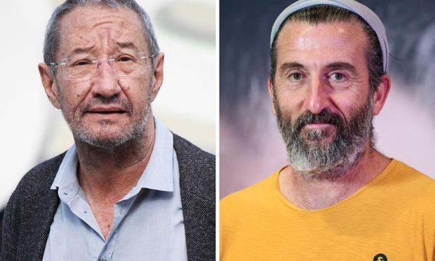 El crítico Carlos Boyero y el actor Luis Zahera. (GETTY)