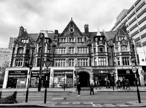 Row of shops
