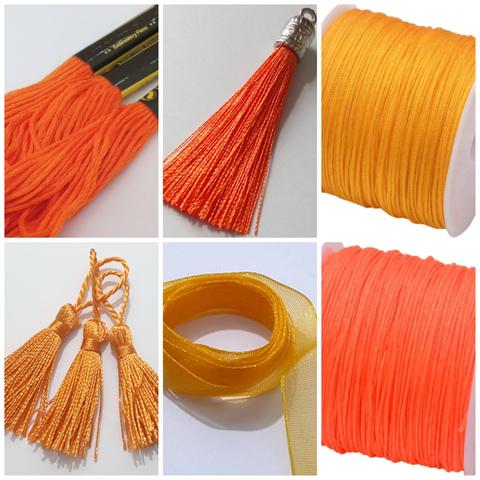 Embroidery Thread, Tassels, Organza Ribbon and Silky Knotting Cord, including some much sought-after neons, available in shades of orange from beadmonster.co.uk

our threads are great for embroidery, kumihimo, beaded micro macrame and floaty ribbon necklaces as well as ready-made tassels to add a finishing touch, the possibilities are endless

please visit our Tutorials board on Pinterest for free projects and tips

tap the Linktree in our profile, select Bead Monster, then scroll down the menu to our Threads and Wires page or our Tutorials board on Pinterest ~ our prices include UK Postage and Packing with a low minimum order 

customers in EU countries and Northern Ireland : please email us first before placing an order as new GPSR regulations apply from 13/12/24

#BeadMonster #Beads #EverythingsBetterWithBeads #KnottingCord #Tassels #Kumihimo #Macrame
