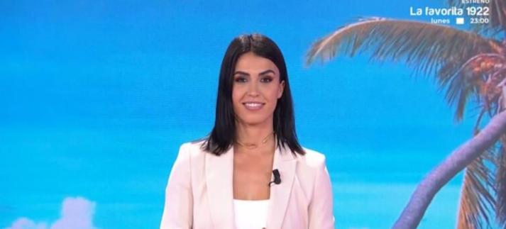 Sofía Suescun durante una presentación en Socialité.