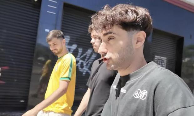 Un momento del relato de la peor experiencia de un turista en  Río de Janeiro (TIKTOK)