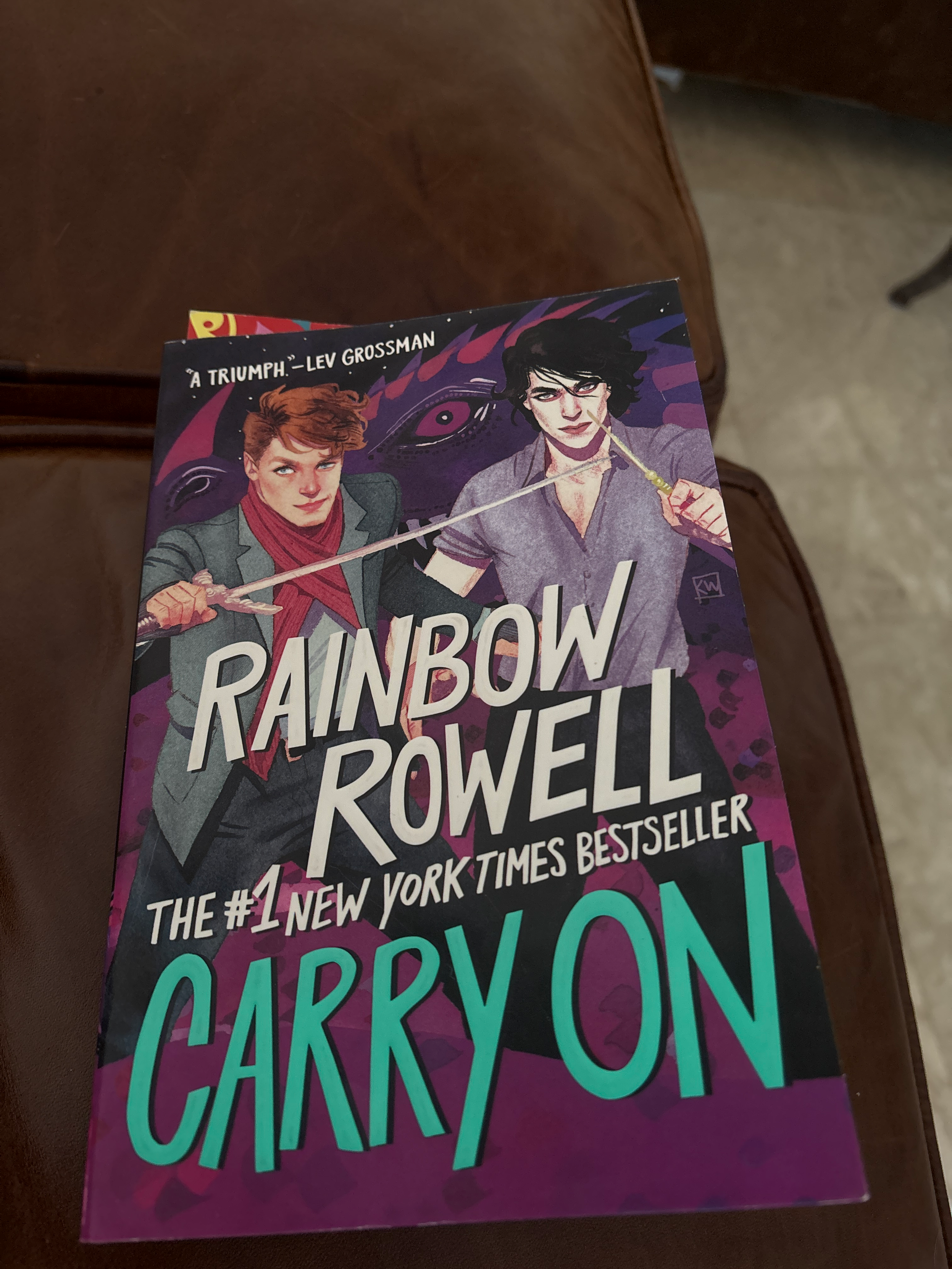 A photo of “Carry On” by Rainbow Rowell