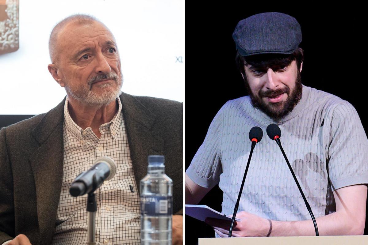 Arturo Pérez-Reverte y David Uclés. (Getty Images)