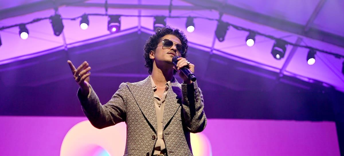 Bruno Mars durante un concierto en Cleveland / Denise Truscello