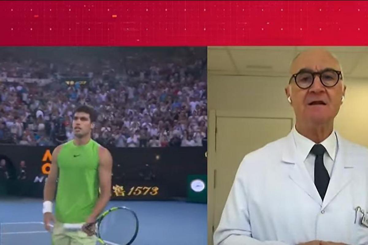 El doctor Ripoll hablando de Carlos Alcaraz (X)