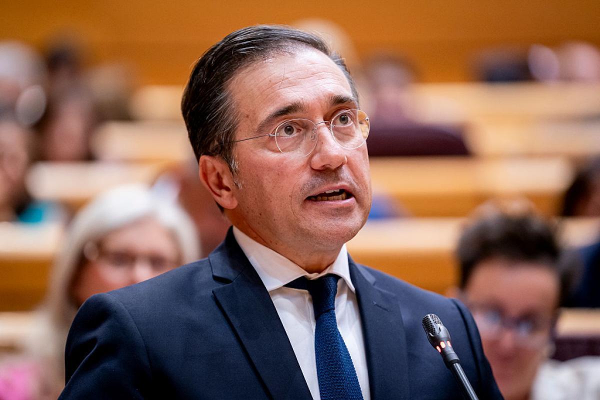 El ministro de Asuntos Exteriores, José Manuel Albares (Europa Press via Getty Images)