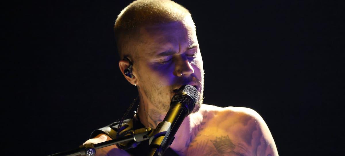 Justin Bieber actúa en los Premios Grammy 2026. / Kevin Mazur