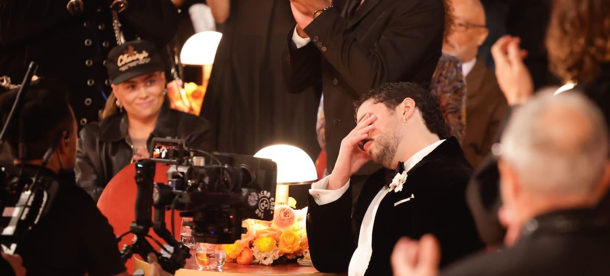 La reacción de Bad Bunny al ganar el Mejor Álbum del Año en los Premios Grammy 2026 / CBS Photo Archive
