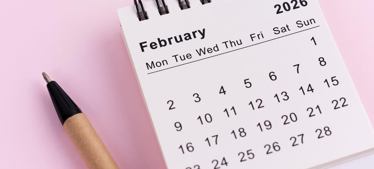 Calendario febrero 2026 / Nora Carol Photography