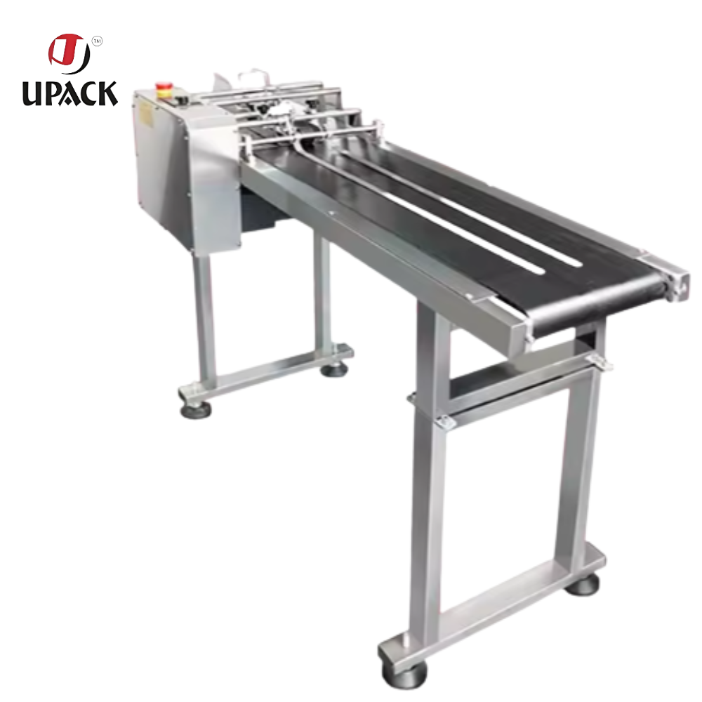 High-Speed 250 mm Feeding & Stacking Conveyor with Inkjet Printing
