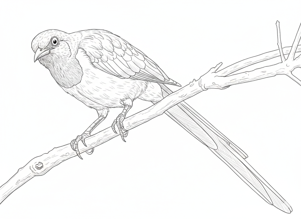 Image description: A photo of a vibrant bird perched on a slender, diagonal tree branch. The bird has a brilliant, metallic blue and violet head and wings that shimmer with an iridescent sheen. Its most striking feature is its bright yellow-gold breast and underbelly, separated from the blue head by a band of purple. It has a long, dark, tapered tail and a sharp, pale eye that stands out against its dark facial feathers. The background is a soft, out-of-focus mix of green and brown foliage.

Clue: "I’m a social 'regal' star from East Africa, known for my long tail and a chest that glows like 24-karat gold."

Fun fact: Unlike many other birds where only the male is colourful, both male and females sport these dazzling, iridescent feathers. They are also "cooperative breeders," meaning the whole family—including older siblings—helps the parents raise the new chicks!

Source: Gemini 3 (Edited)

📷: Photo by skrientjie via Pixabay 
https://pixabay.com/users/skrientjie-21728825/