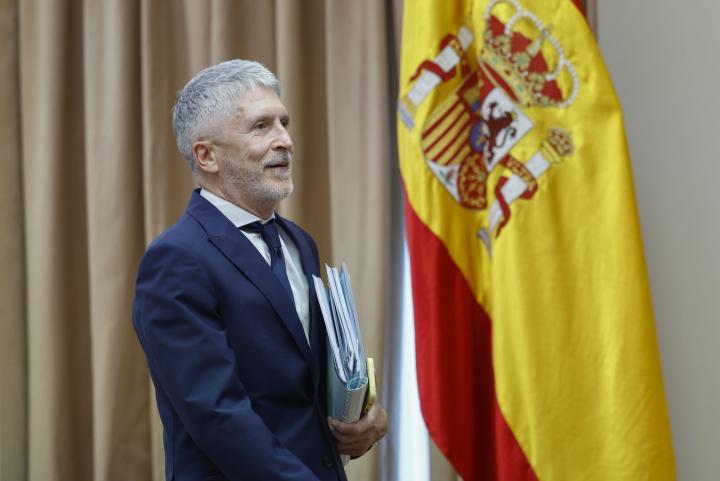 El ministro del Interior, Fernando Grande-Marlaska, en una imagen de archivo. (EFE/ Mariscal)