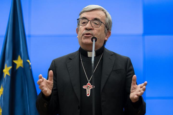 El presidente de la Conferencia Episcopal Española, Luis Arguello (Europa Press via Getty Images)