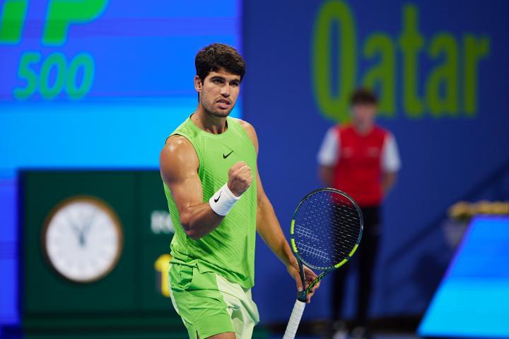 El tenista español Carlos Alcaraz. (Getty Images)