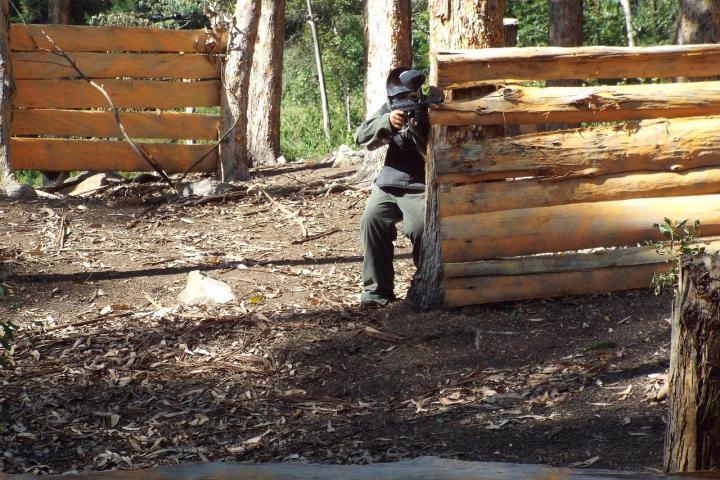 Un jugador de pintball. (AGENCIAS)