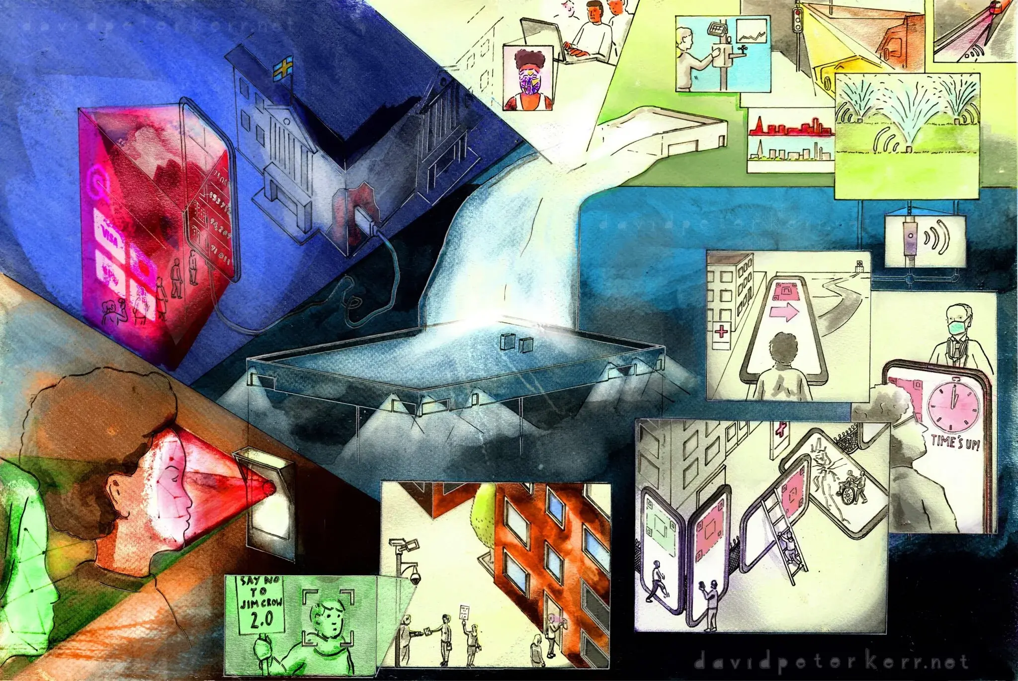 Posted media