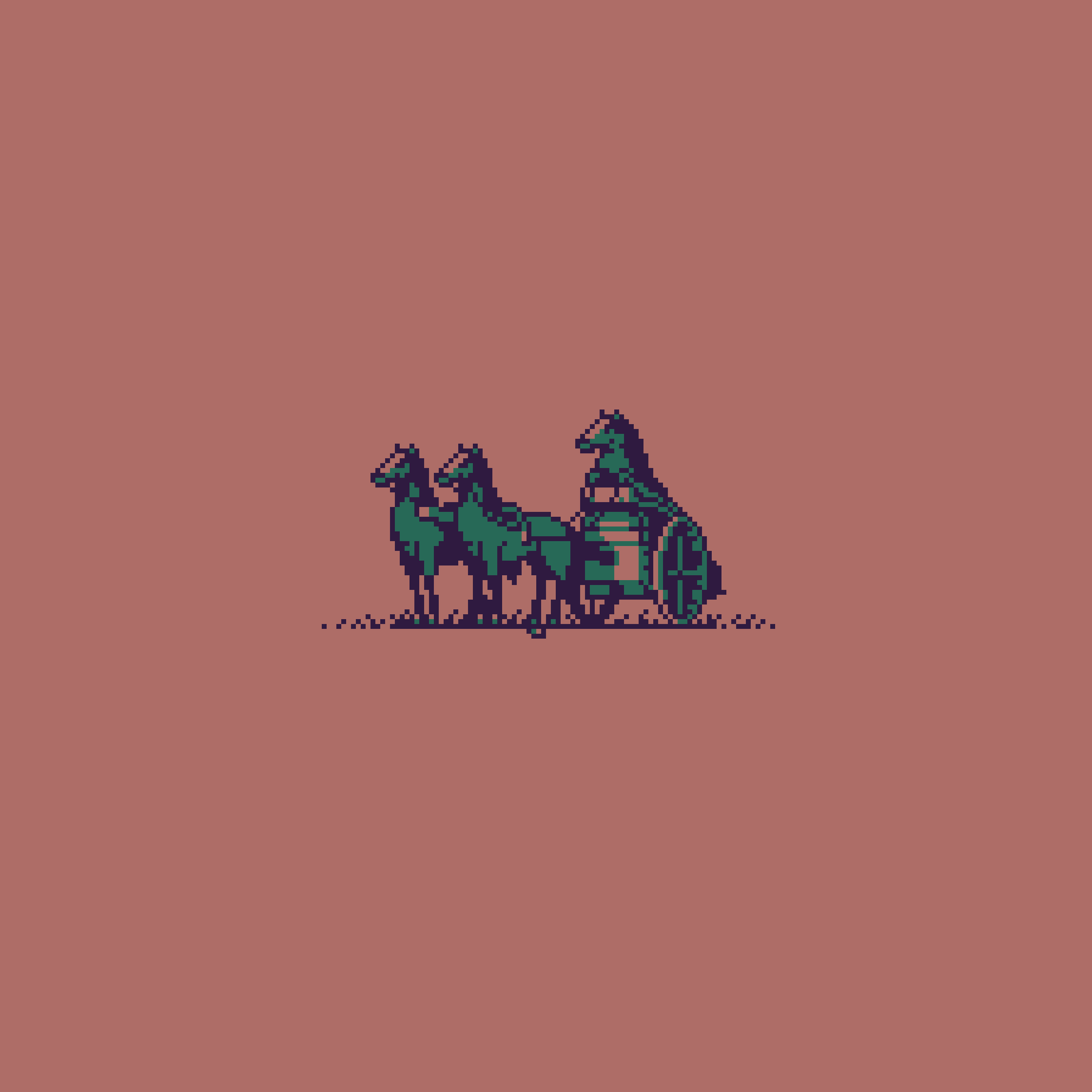 a chariot with two horses ridden by a horse