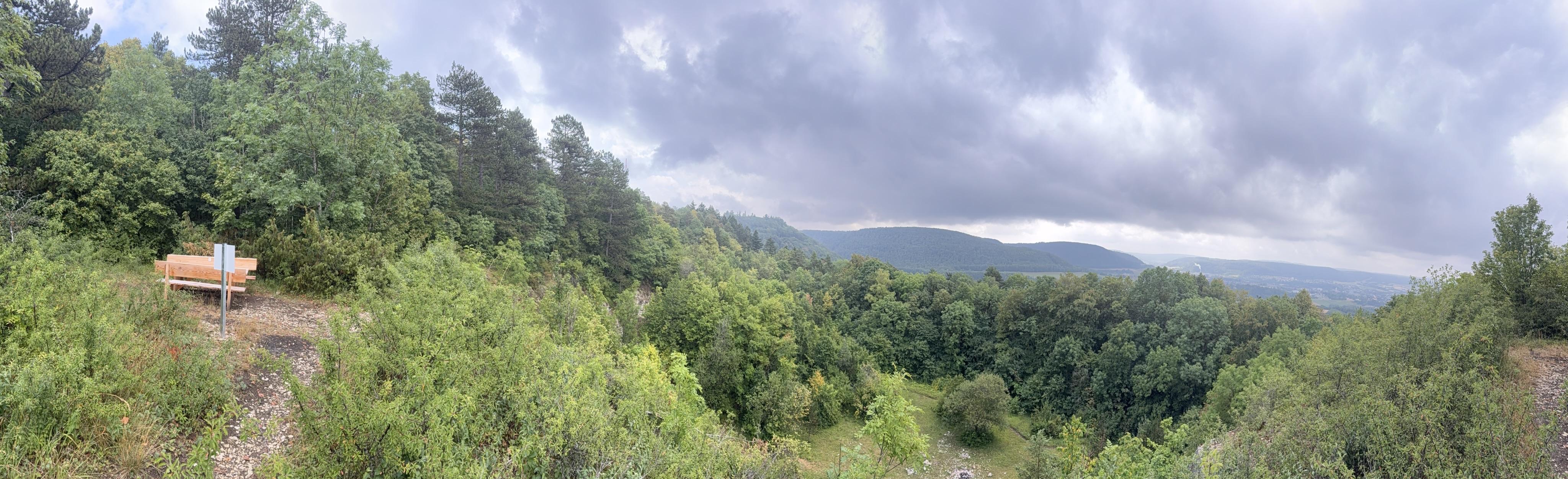 Lots of dramatic clouds, but no rain on me…